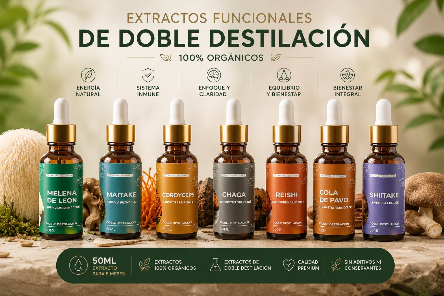 Línea de Extractos Funcionales AOC